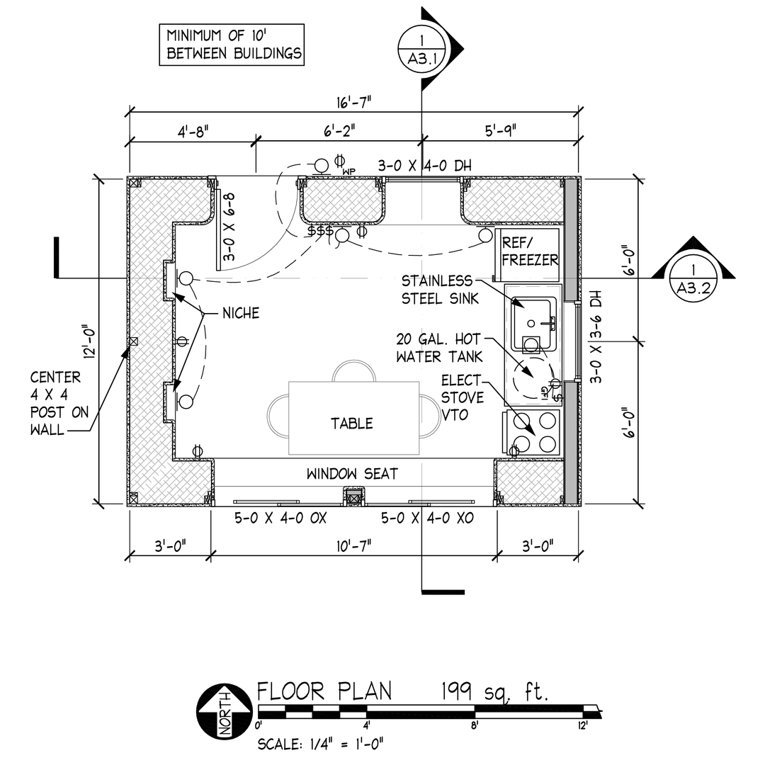 Check Out the Mountain View Cabin Tiny House Plans